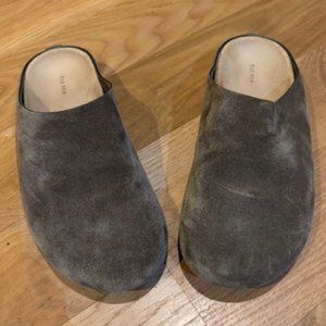 THE ROW Hugo Suede Mules~38 1/2